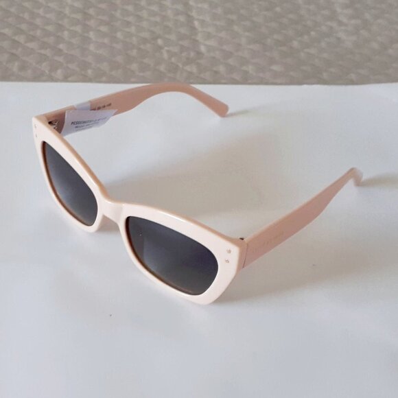 NWT Privé Revaux eggshell white cream light pink polarized sunglasses - Picture 12 of 15